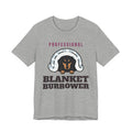 Dachshund Shirt with the Professional Blanket Burrower design in athletic heather