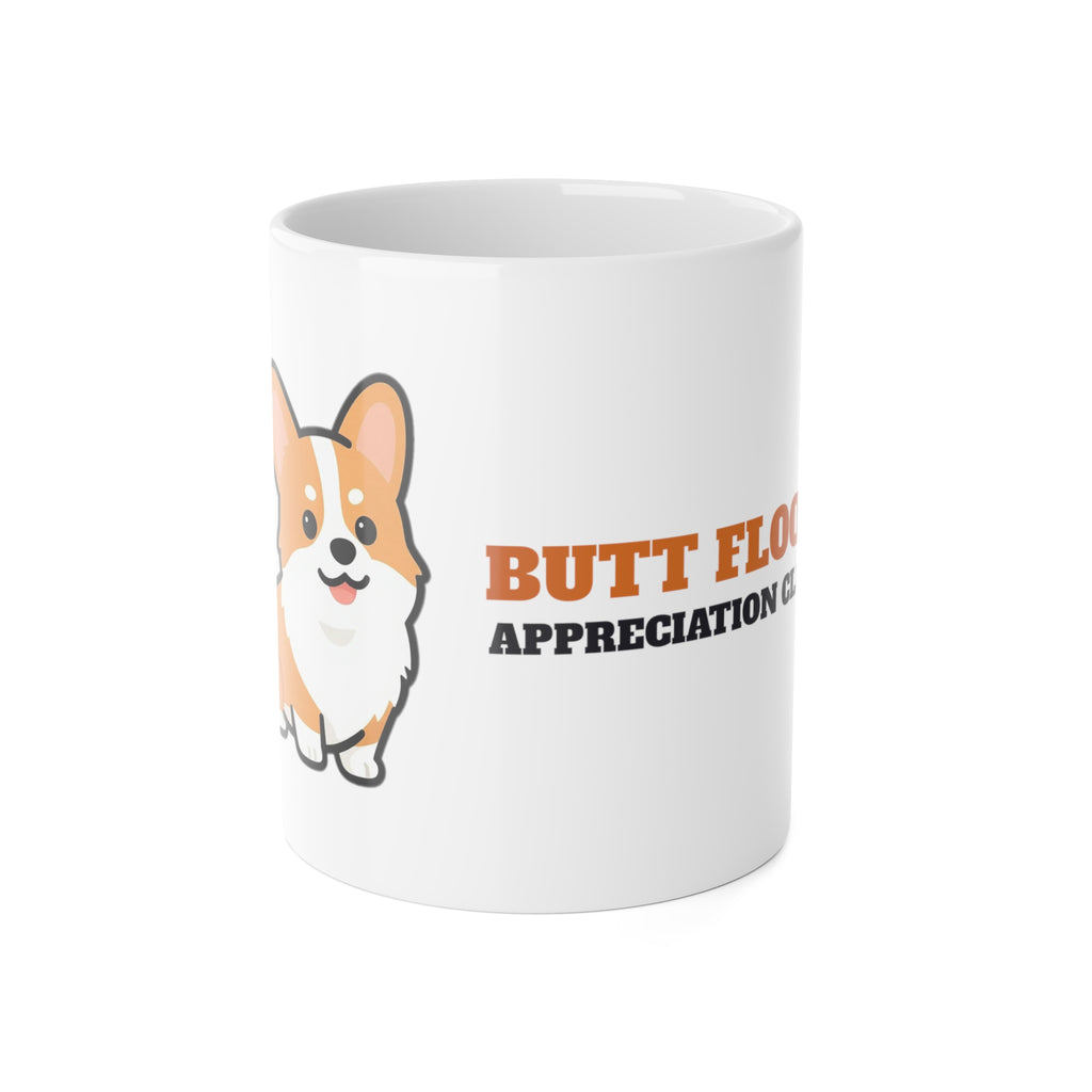 Corgi Butt Floof Appreciation Club Mug | Corgi Gift