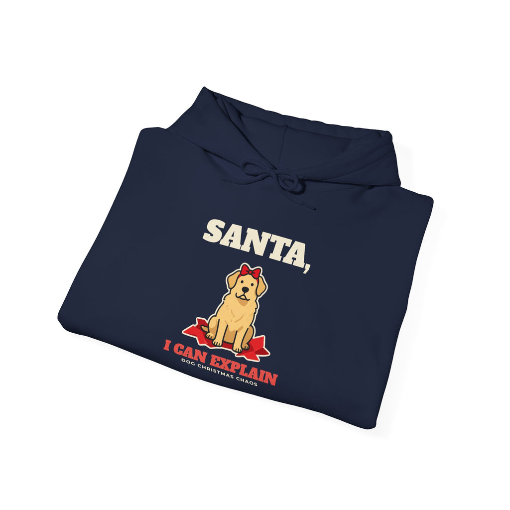 Santa, I Can Explain Dog Christmas Hoodie
