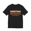 Chicken Math Christmas Shirt, One More Hen Funny Chicken Keeper Tee, Chicken Lover Gift, Backyard Chicken Holiday T-Shirt, Farm Gift