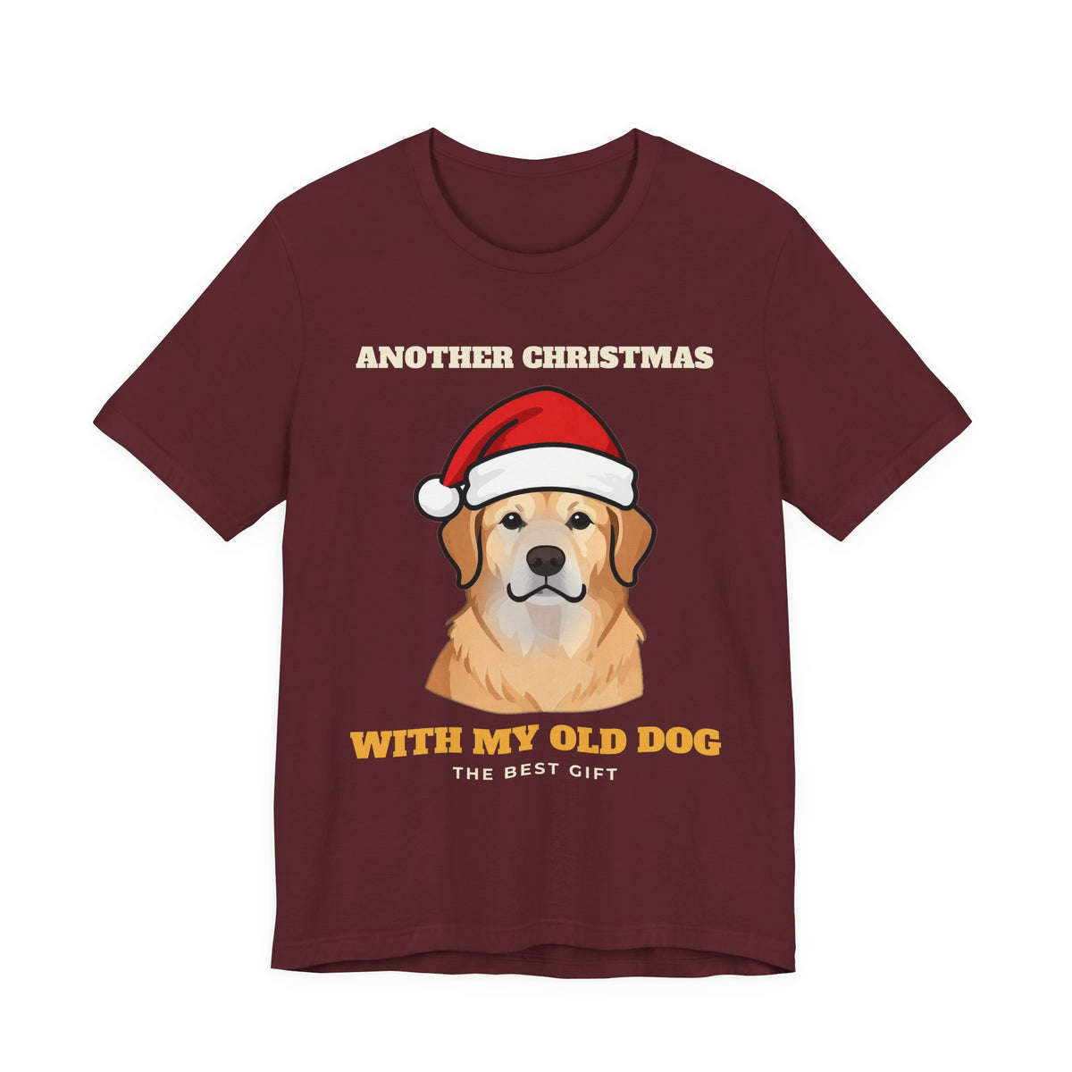Senior Dog Christmas Shirt - Another Christmas With My Old Dog Tee | Dog Mom Christmas Gift