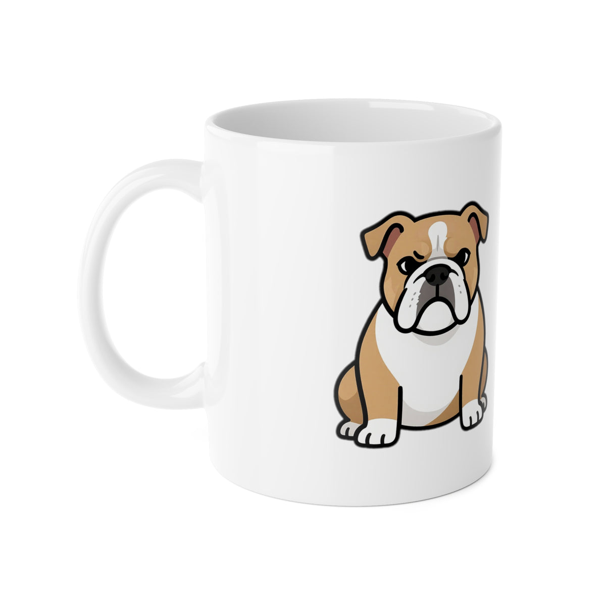 I'm Here Under Protest Bulldog Mug | Bulldog Gift