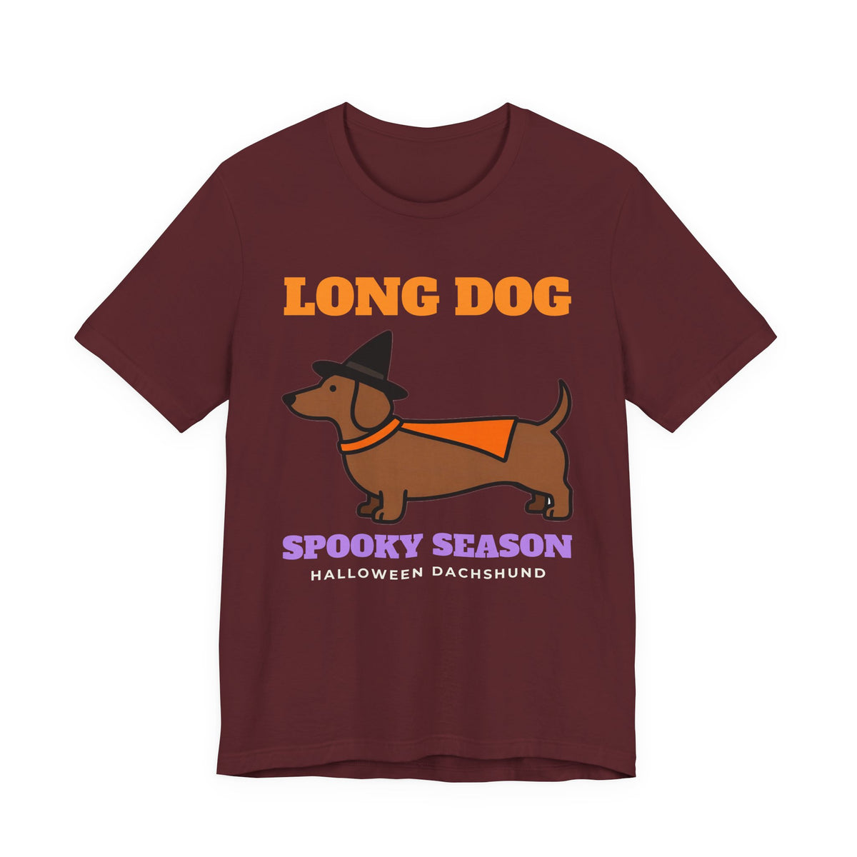 Dachshund Halloween Shirt - Long Dog Spooky Season Tee | Doxie Mom Gift