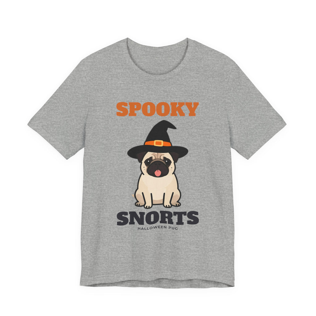 Spooky Snorts Halloween Pug Tee | Pug Gift