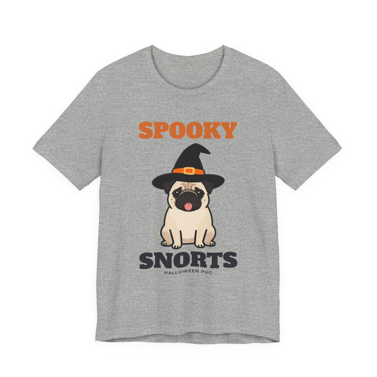 Spooky Snorts Halloween Pug Tee | Pug Gift