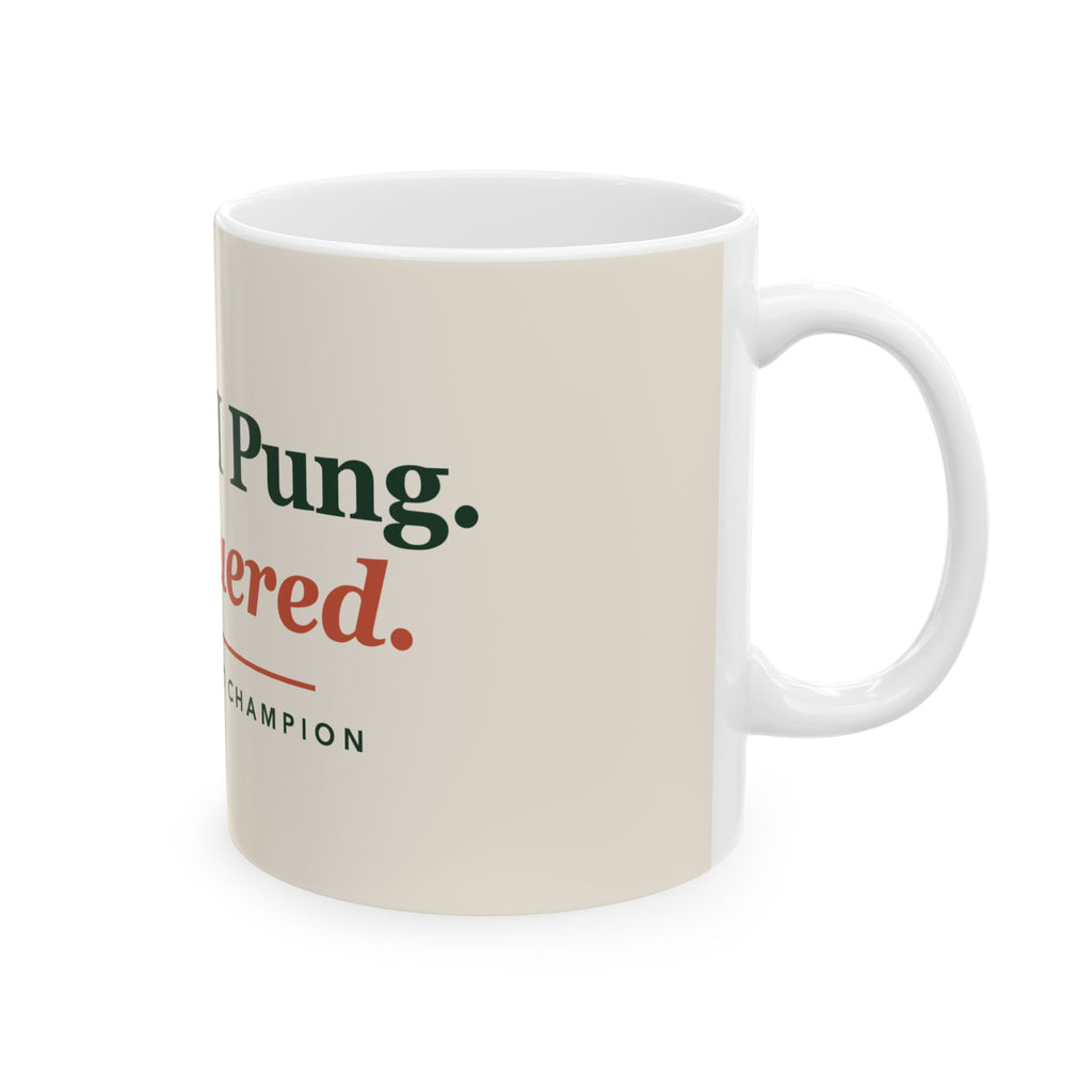 Funny Mahjong Mug - I Came, I Pung, I Conquered Coffee Cup | Mahjong Gift