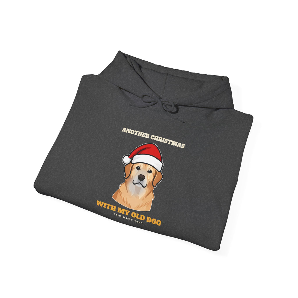 Senior Dog Christmas Hoodie - Another Christmas With My Old Dog | Dog Mom Christmas Gift