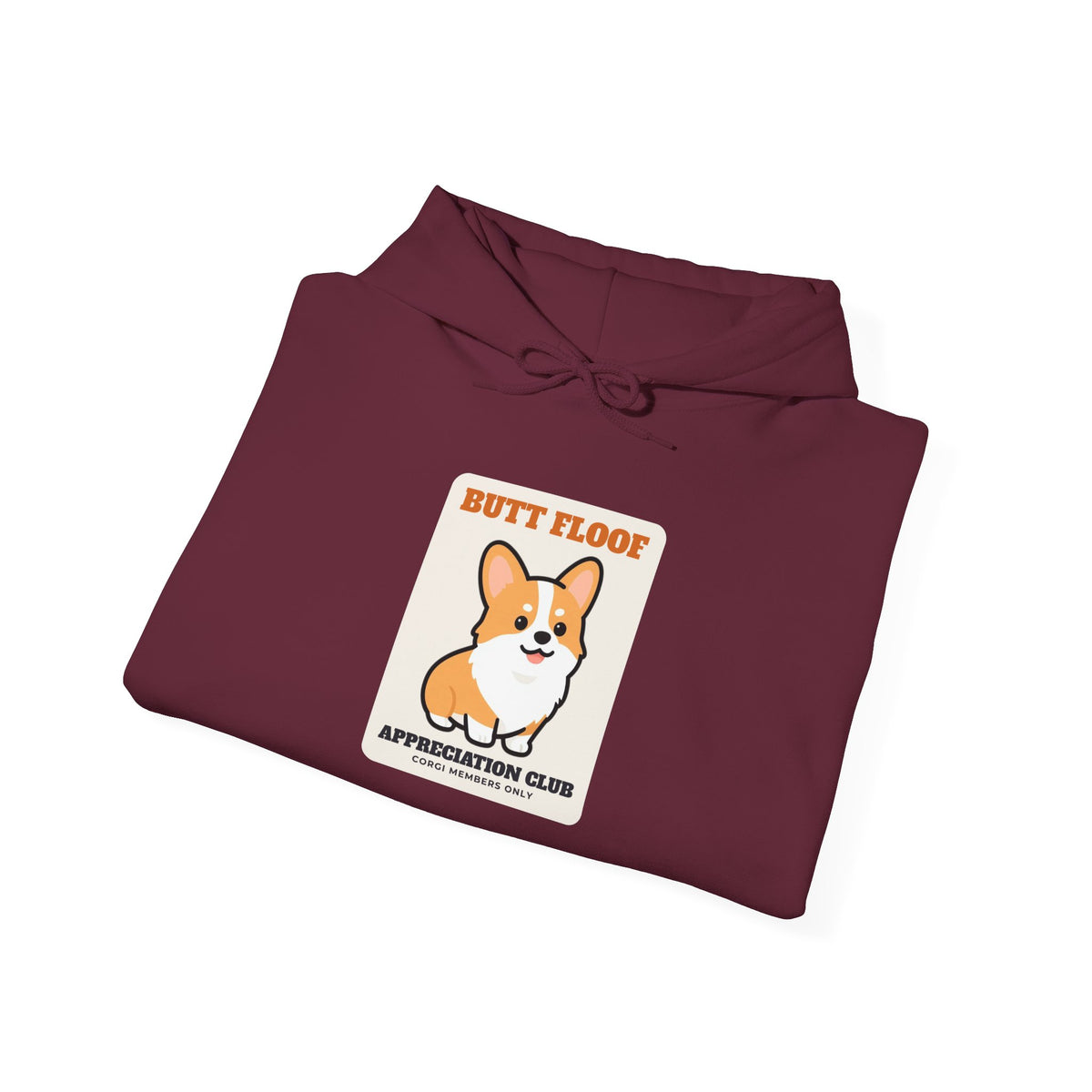 Corgi Butt Floof Appreciation Club Hoodie | Corgi Gift