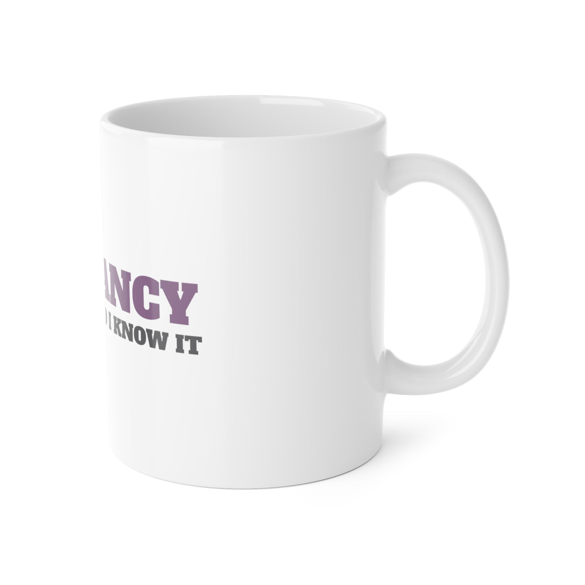 Fancy and I Know It Poodle Mug | Poodle Gift