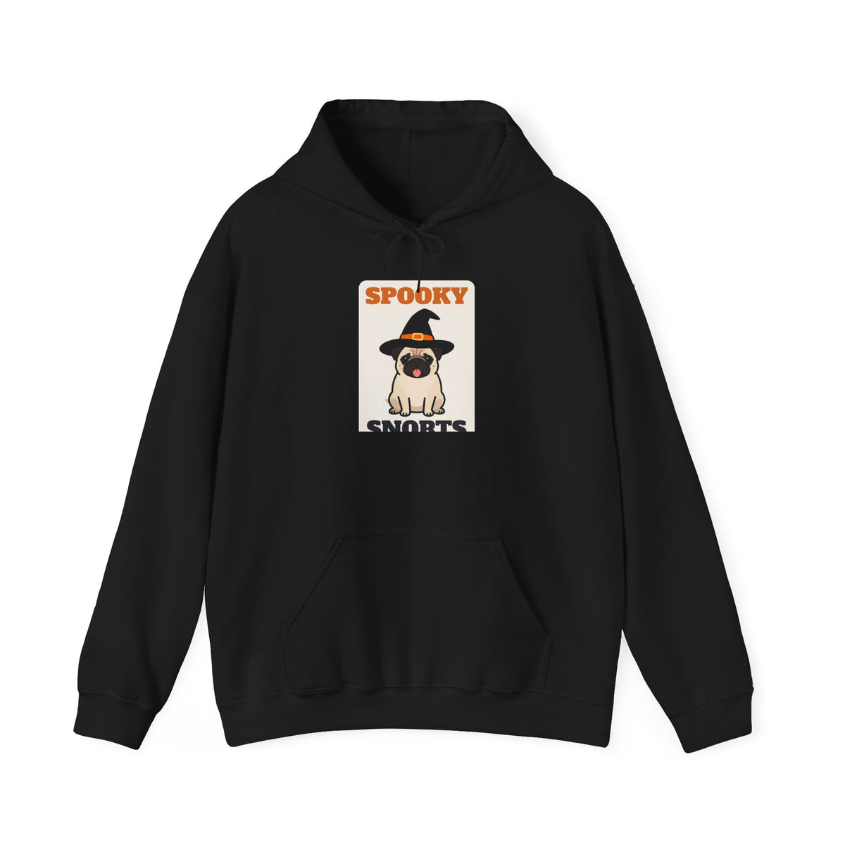 Spooky Snorts Halloween Pug Hoodie | Pug Gift