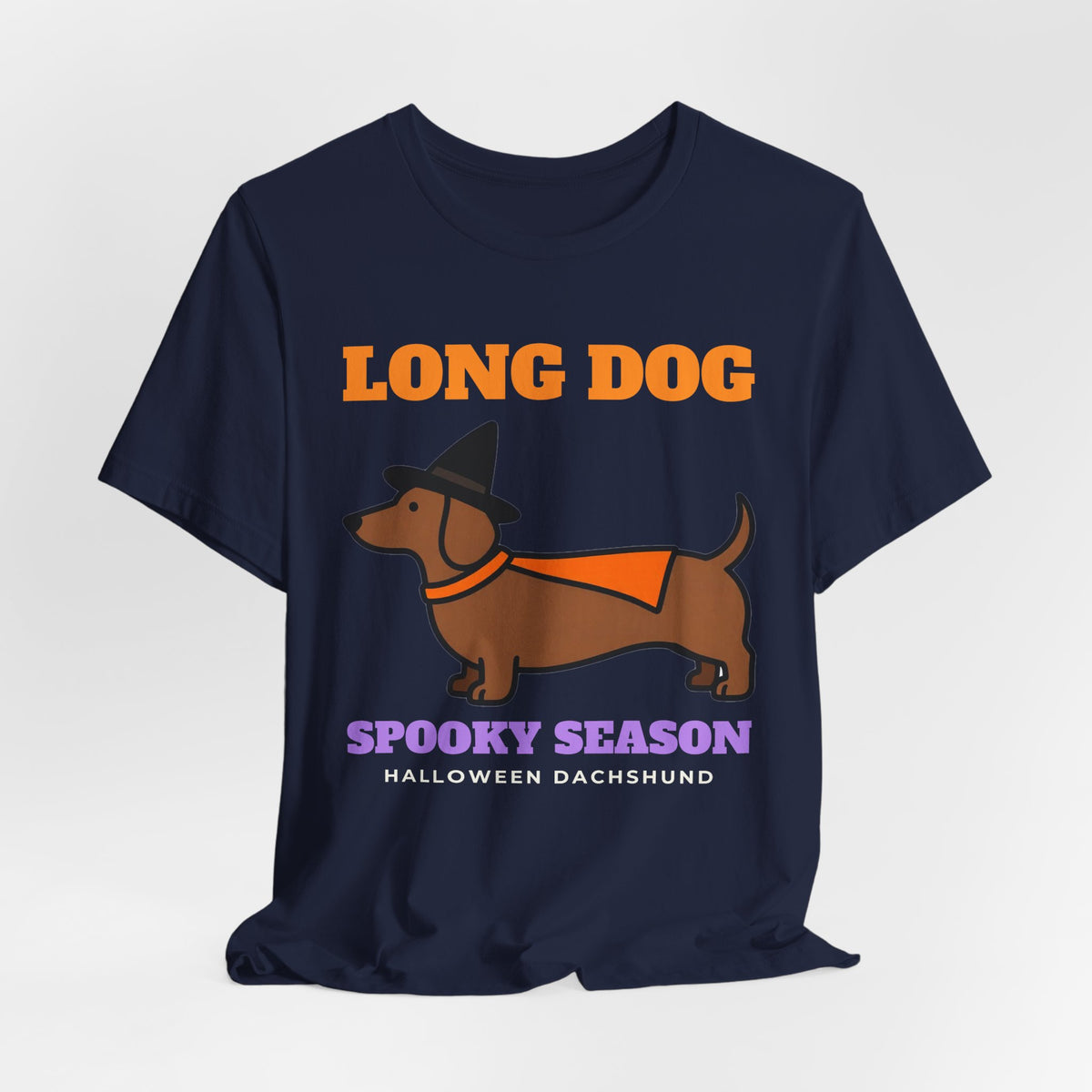 Dachshund Halloween Shirt - Long Dog Spooky Season Tee | Doxie Mom Gift