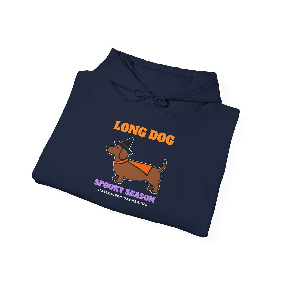Dachshund Halloween Hoodie - Long Dog Spooky Season | Dachshund Hoodie