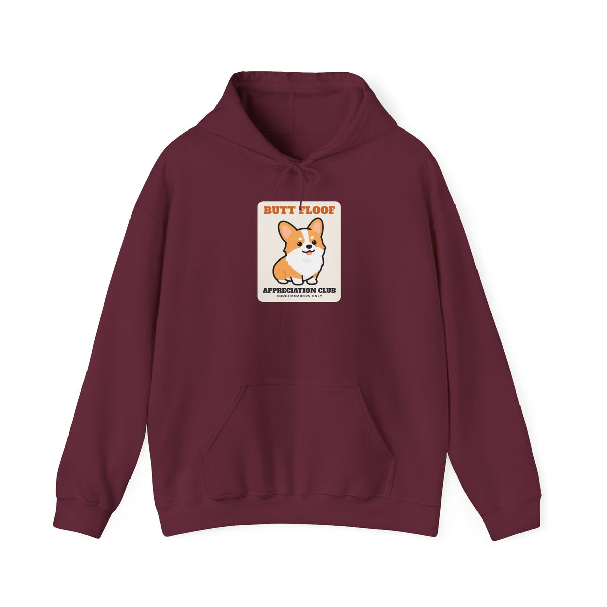 Corgi Butt Floof Appreciation Club Hoodie | Corgi Gift