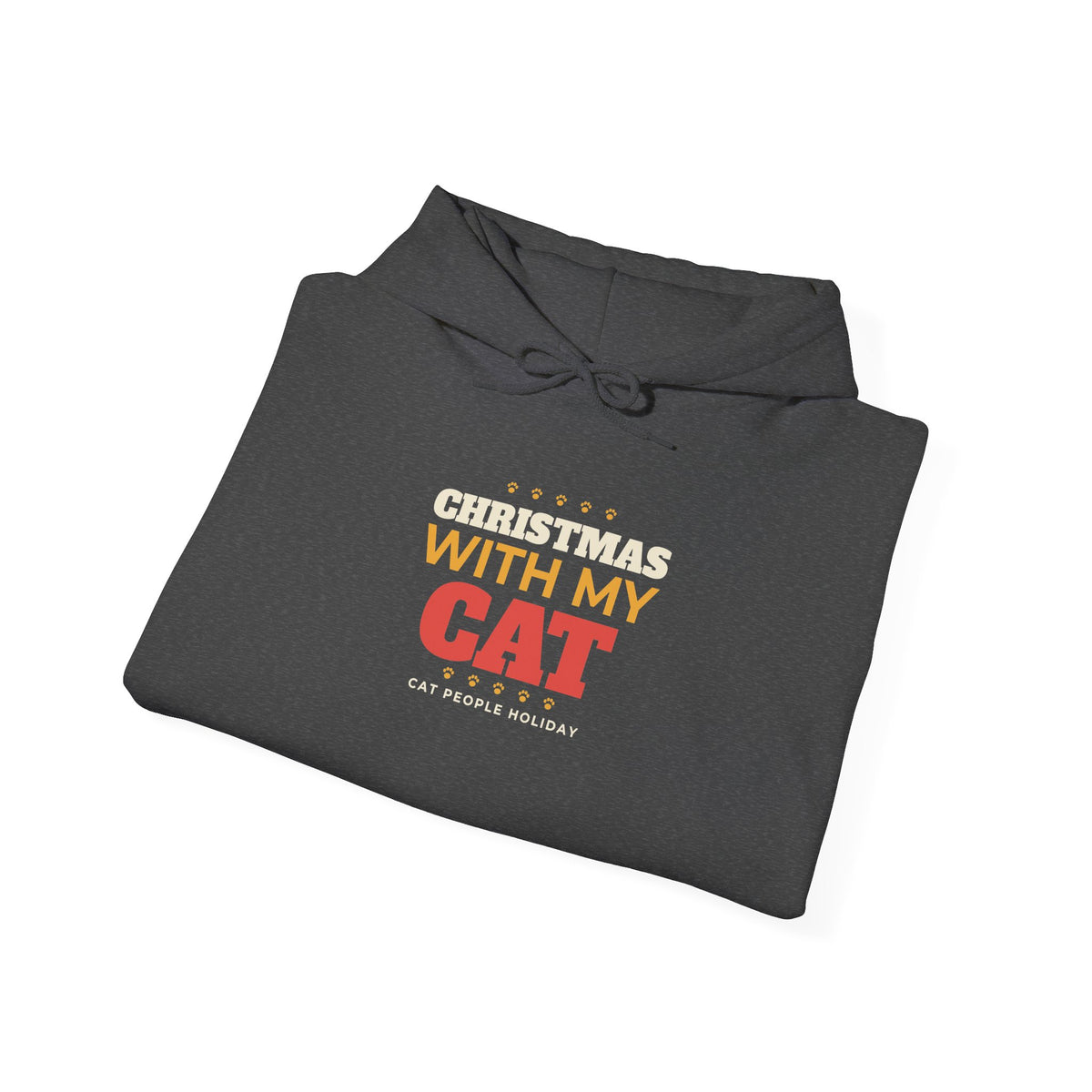 Christmas With My Cat Hoodie