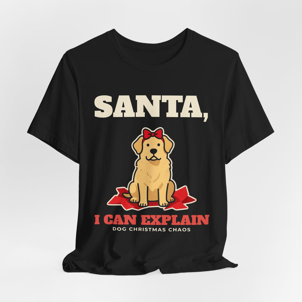 Santa, I Can Explain Dog Christmas Tee
