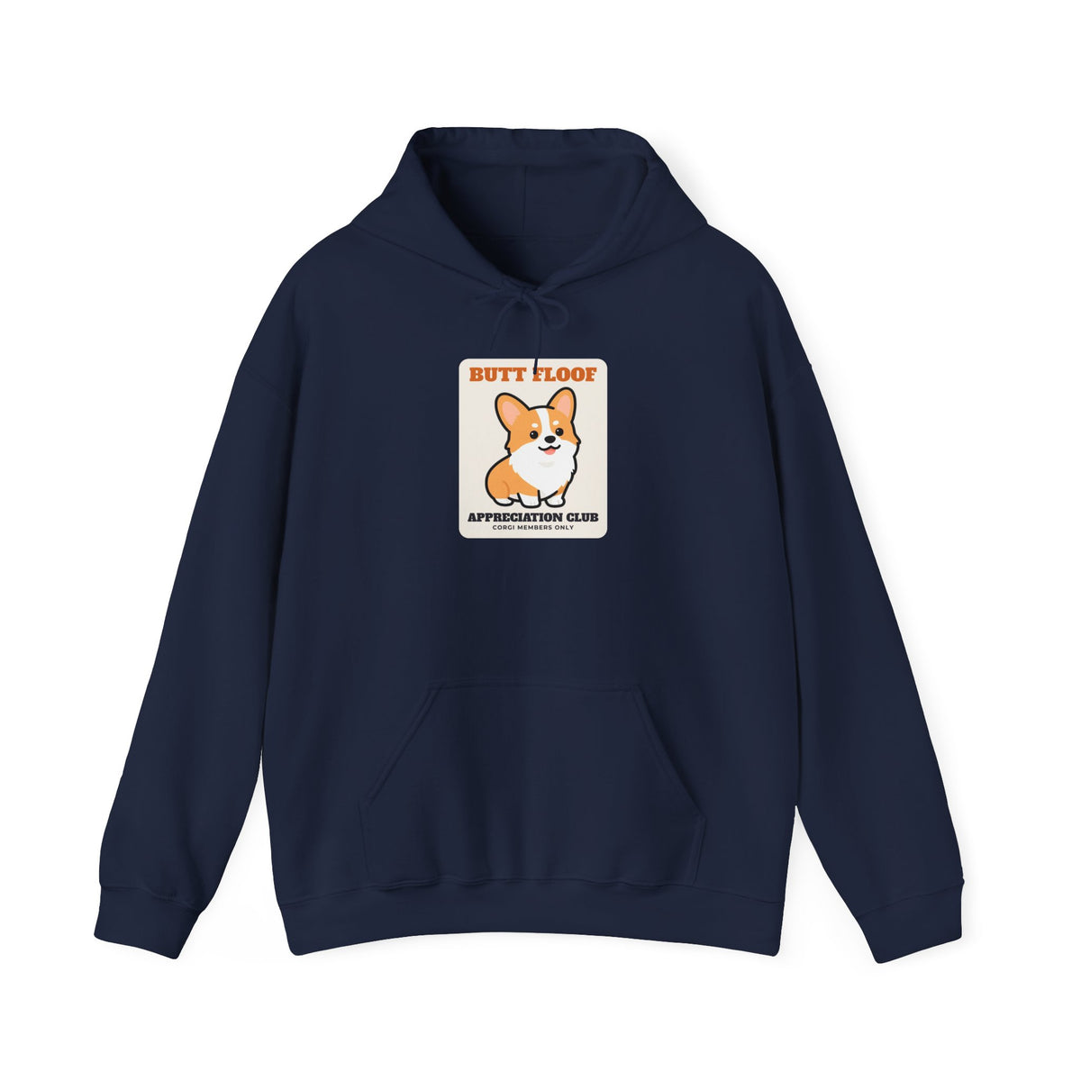 Corgi Butt Floof Appreciation Club Hoodie | Corgi Gift