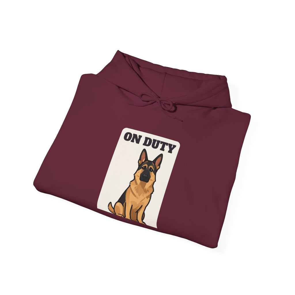 On Duty All Day Every Day German Shepherd Hoodie | German Shepherd Gift