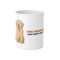 One Brain Cell, Very Happy About It Golden Retriever Mug | Golden Retriever Gift
