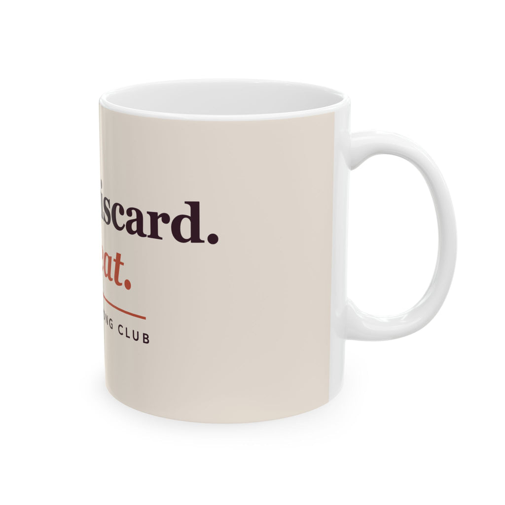 Mahjong Coffee Mug - Draw, Discard, Repeat Coffee Cup | Mahjong Gift