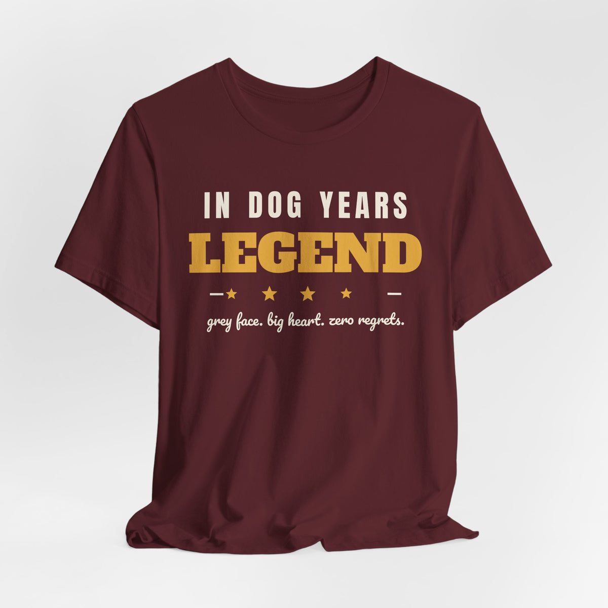 Senior Dog Birthday Shirt - In Dog Years, a Legend Tee | Old Dog Gift