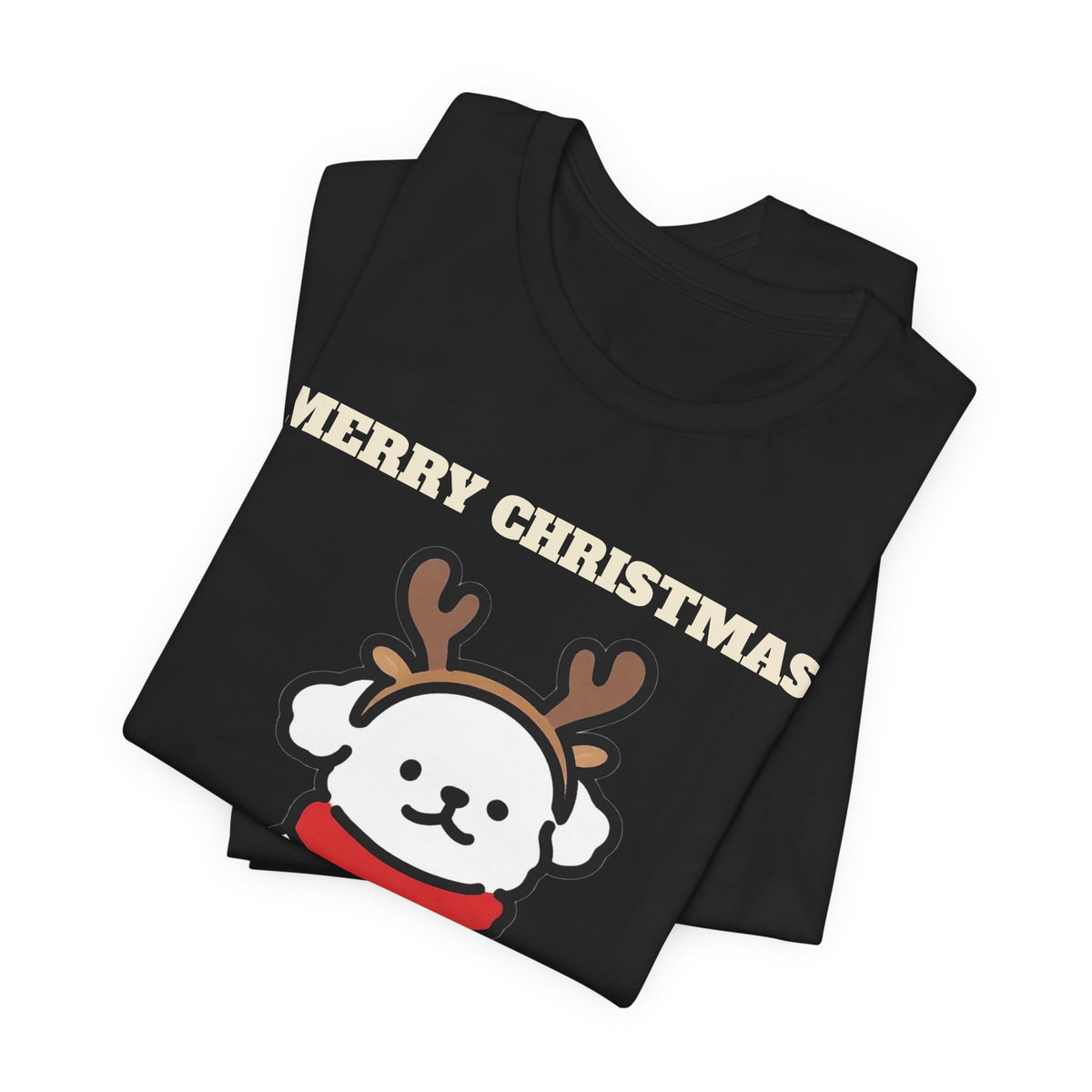 Reactive Dog Christmas Shirt - Please Give Us Space Tee | Dog Mom Christmas Gift