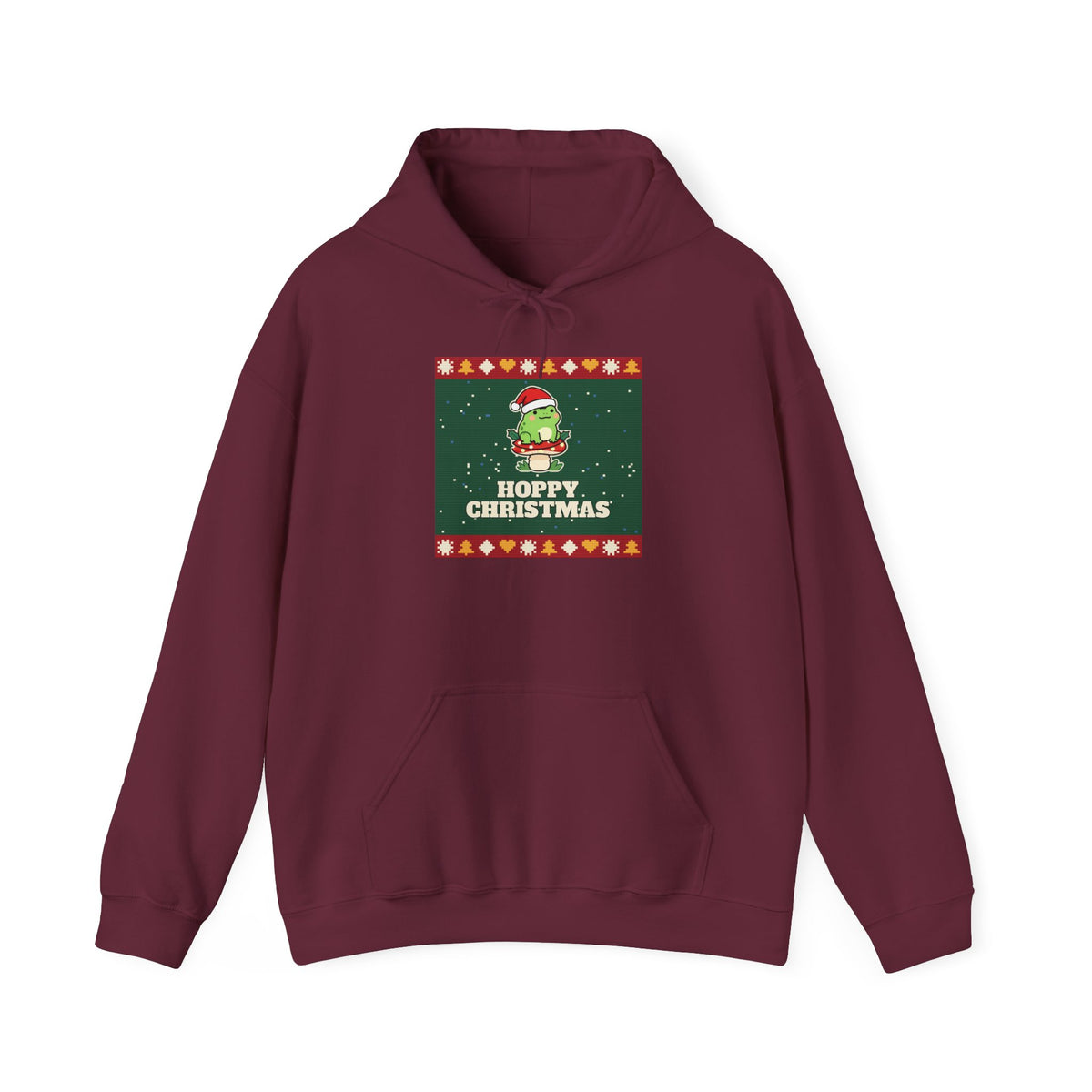Hoppy Christmas Ugly Sweater Hoodie