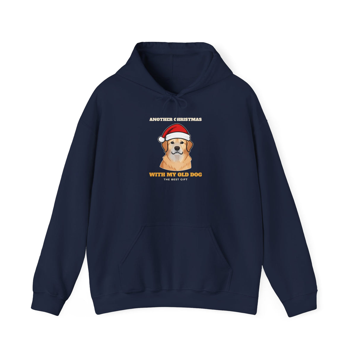 Senior Dog Christmas Hoodie - Another Christmas With My Old Dog | Dog Mom Christmas Gift