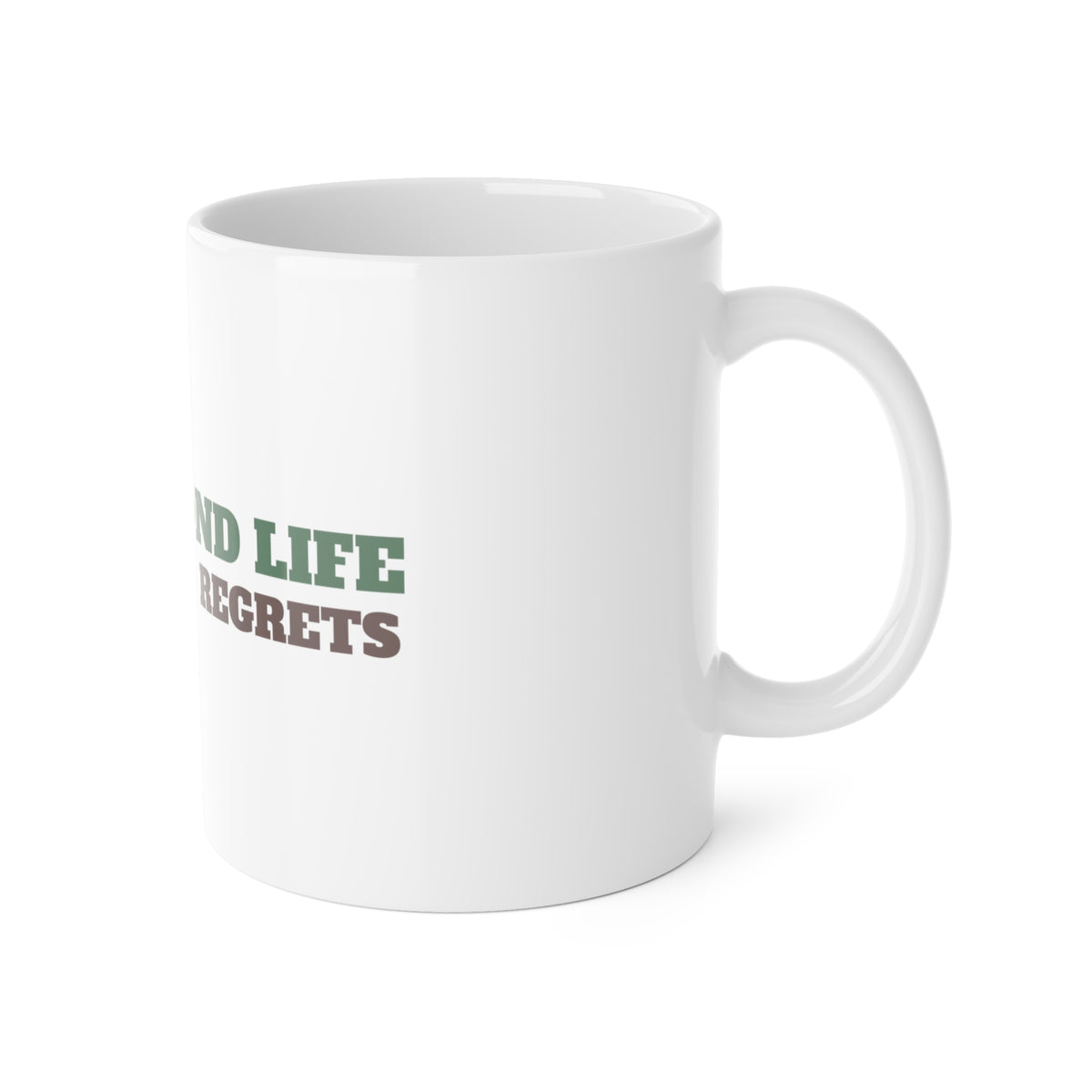Cottagecore Frog Mug - Pond Life, No Regrets Coffee Cup | Frog Lover Gift