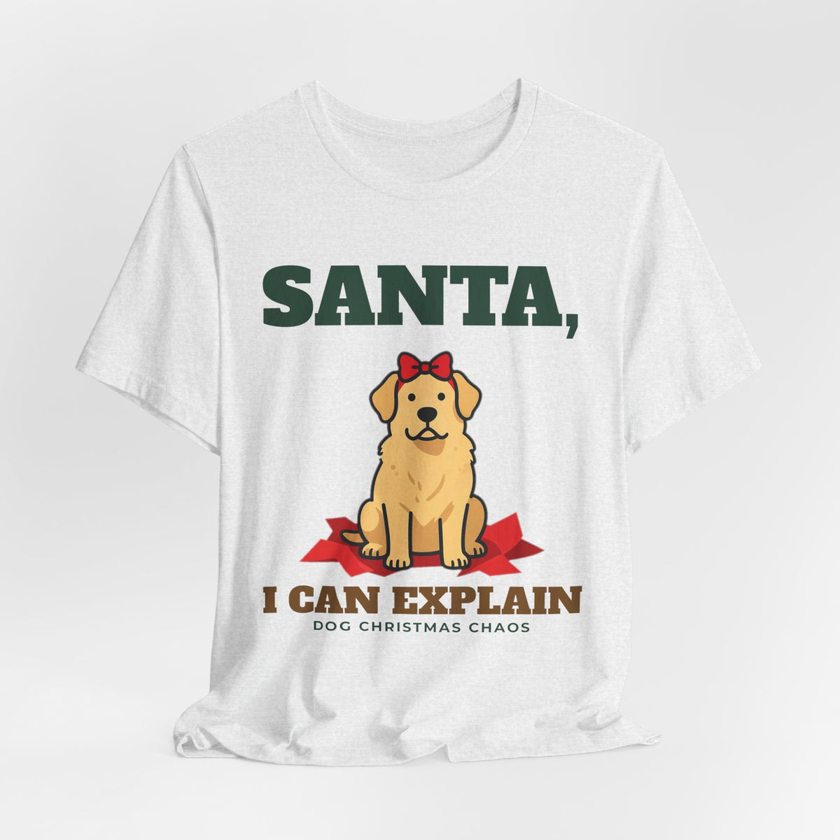Santa, I Can Explain Dog Christmas Tee