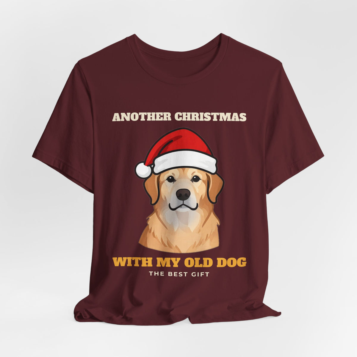 Senior Dog Christmas Shirt - Another Christmas With My Old Dog Tee | Dog Mom Christmas Gift