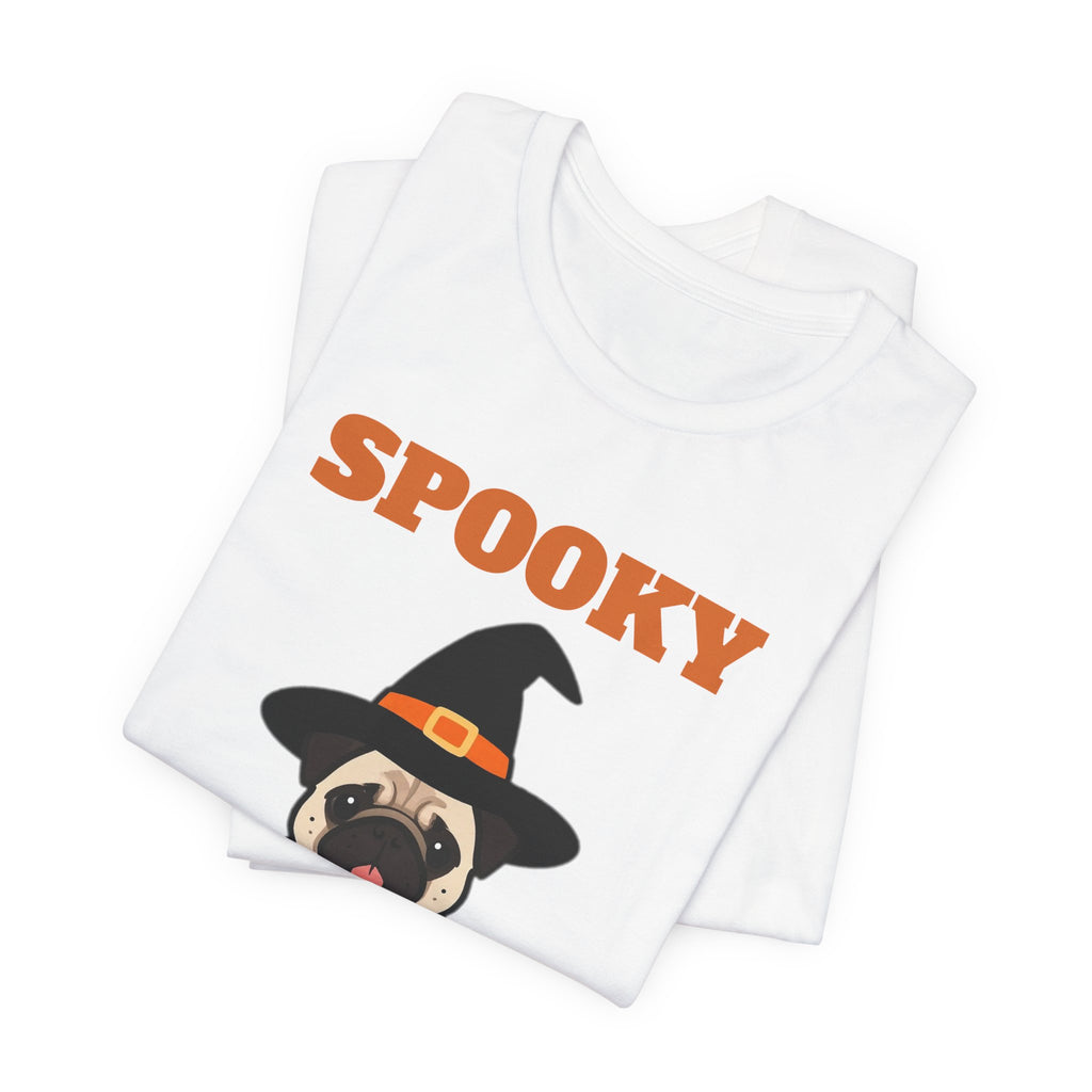 Spooky Snorts Halloween Pug Tee | Pug Gift