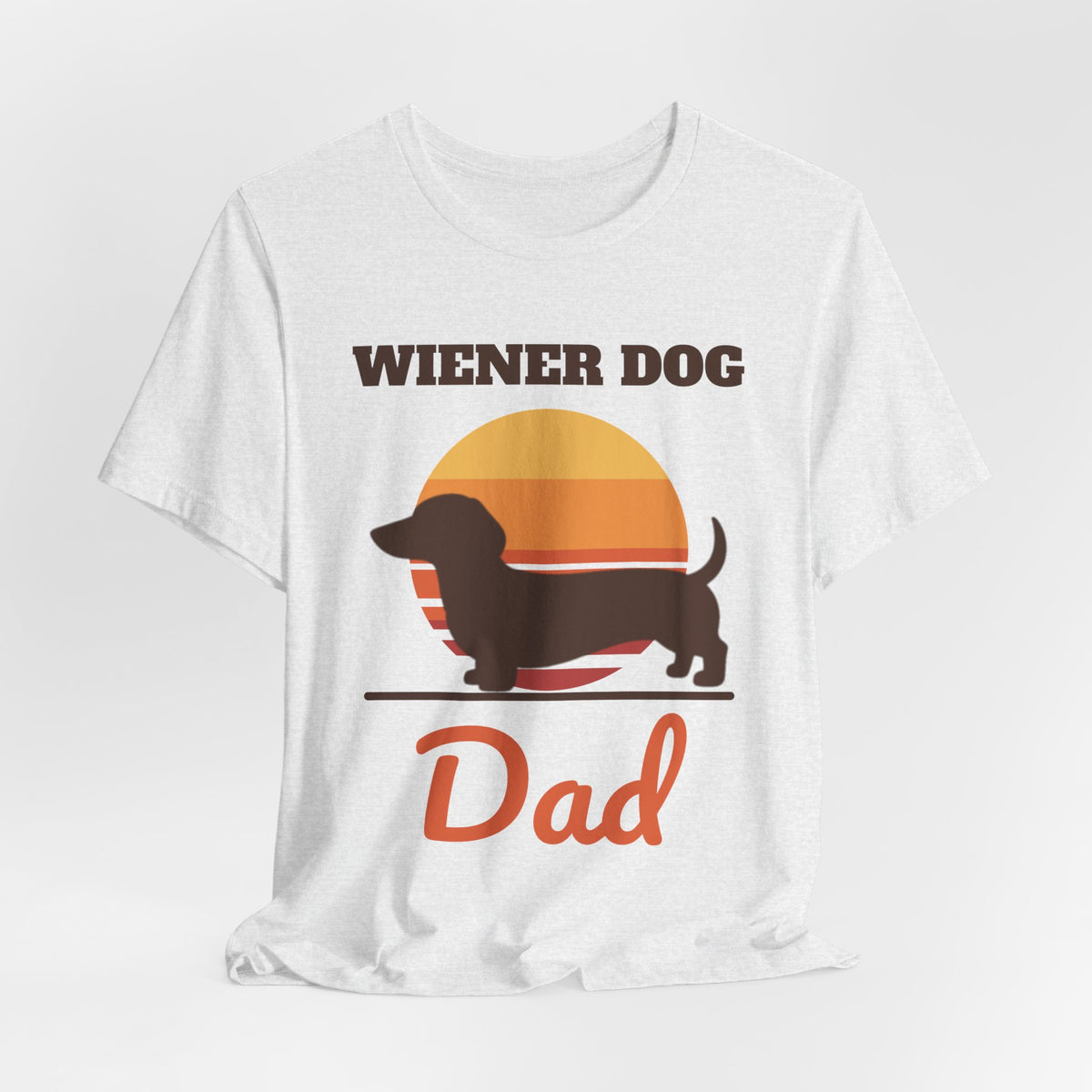 Dachshund Dad Shirt - Retro Wiener Dog Dad Tee | Dachshund Gift