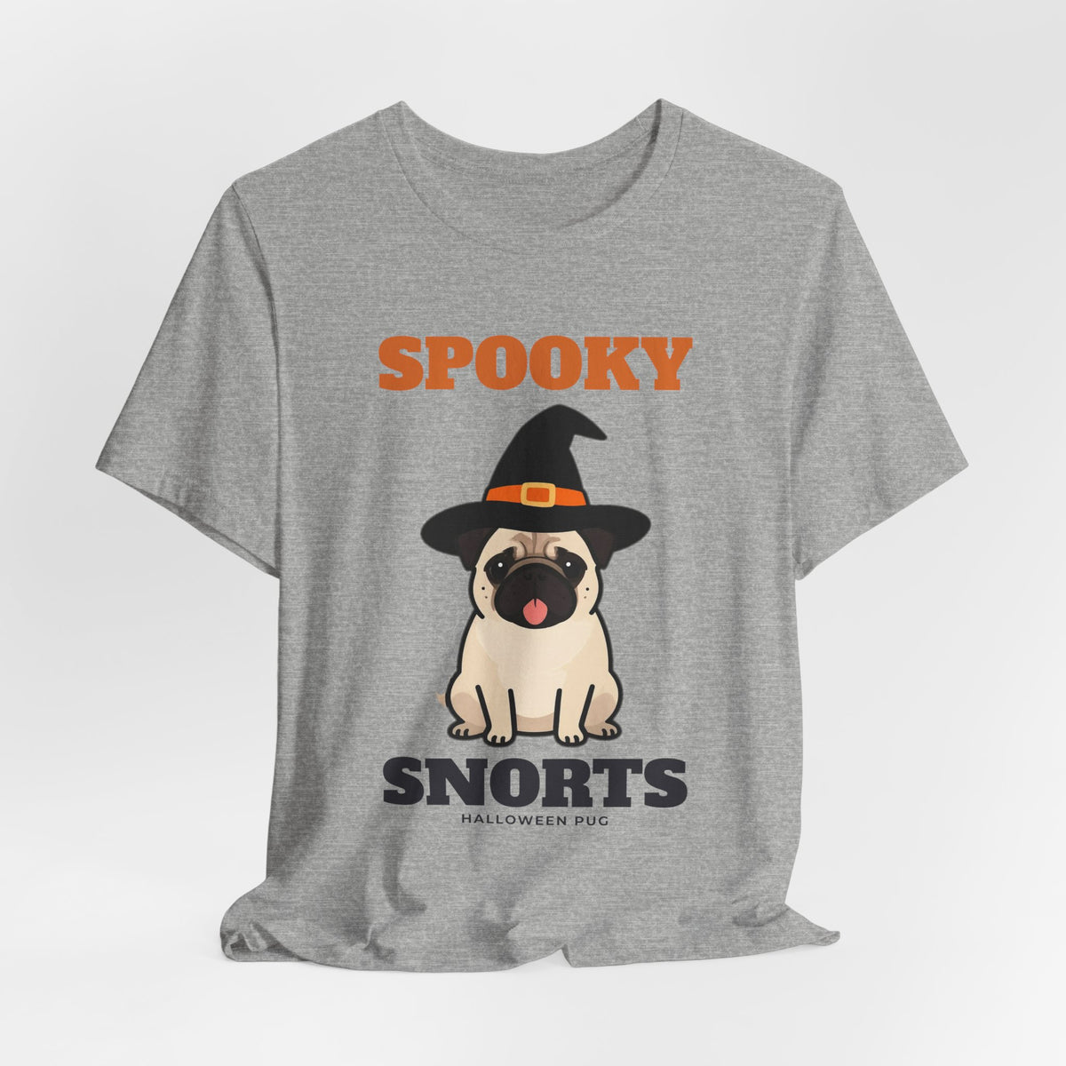 Spooky Snorts Halloween Pug Tee | Pug Gift