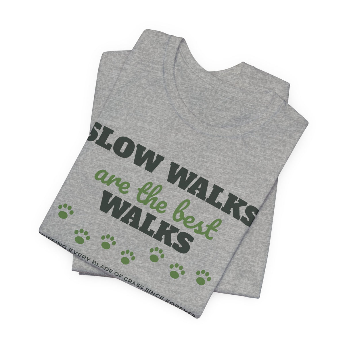 Old Dog Shirt - Slow Walks Are the Best Walks Tee | Senior Dog Gift