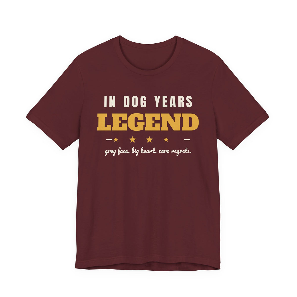 Senior Dog Birthday Shirt - In Dog Years, a Legend Tee | Old Dog Gift
