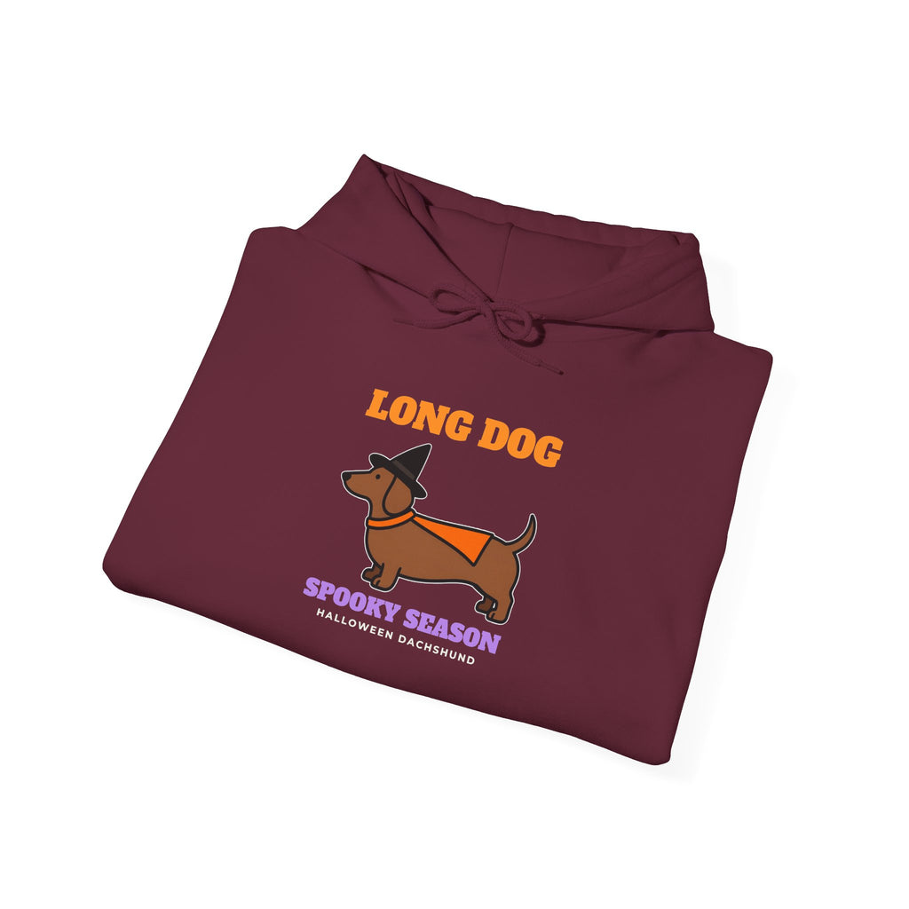 Dachshund Halloween Hoodie - Long Dog Spooky Season | Dachshund Hoodie