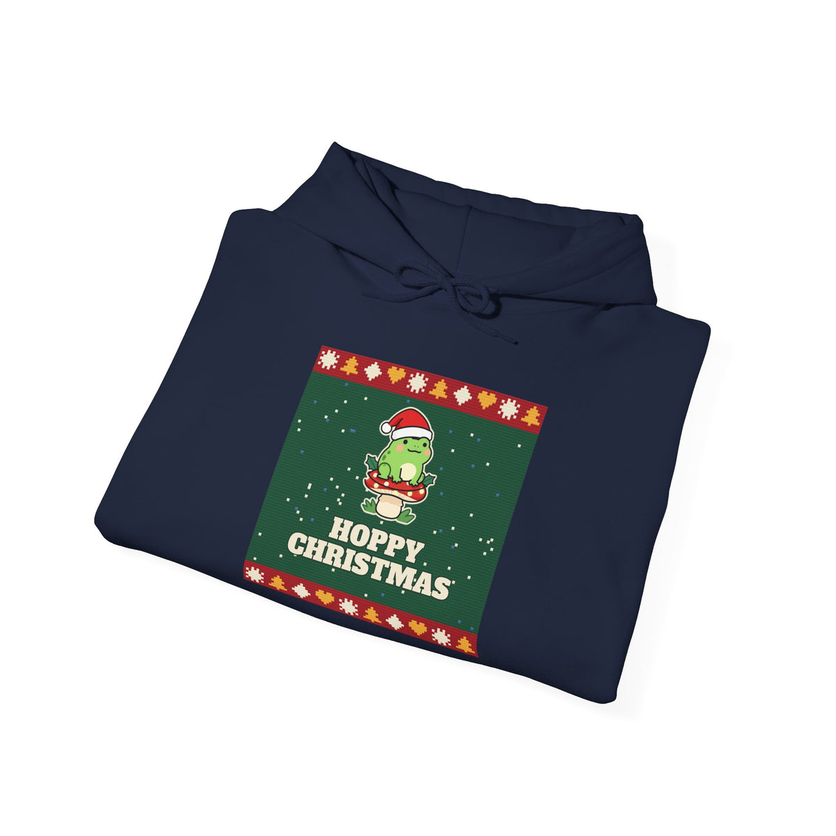 Hoppy Christmas Ugly Sweater Hoodie