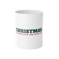 Chicken Math Christmas Mug, One More Hen Funny Chicken Keeper Mug, Chicken Lover Gift, Backyard Chicken Holiday Mug, Farm Gift