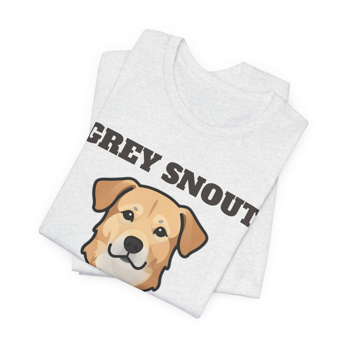 Senior Dog Gift Shirt - Grey Snout, Golden Heart Tee | Old Dog Gift