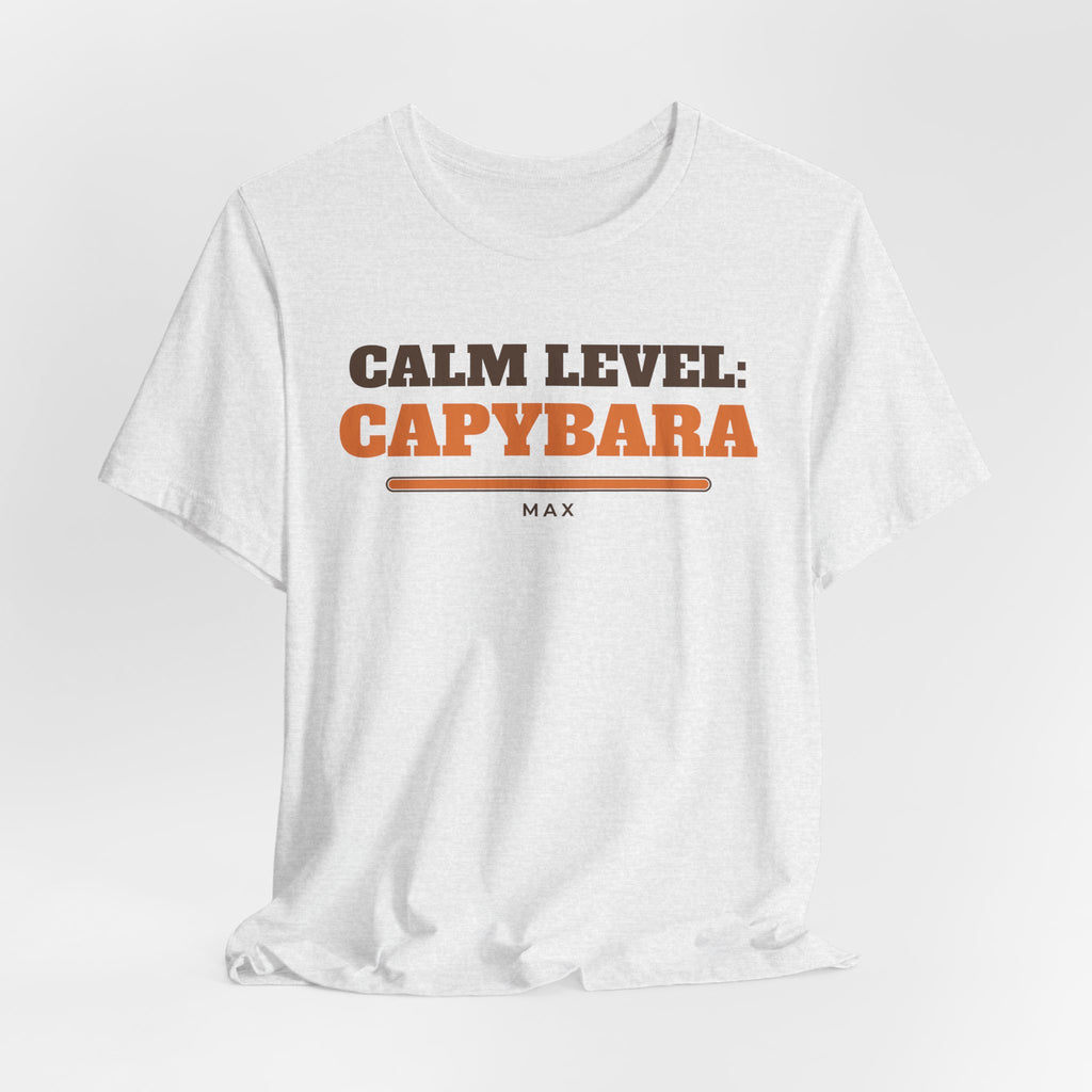 Capybara Tee - Calm Level | Capybara Gift
