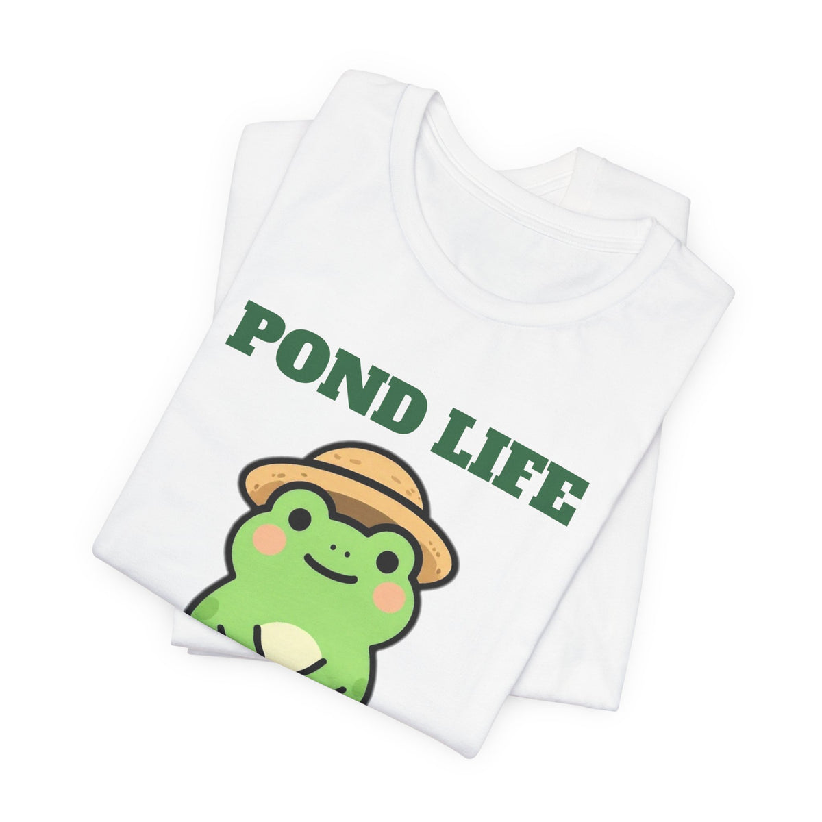 Cottagecore Frog Shirt - Pond Life, No Regrets Tee | Frog Lover Gift