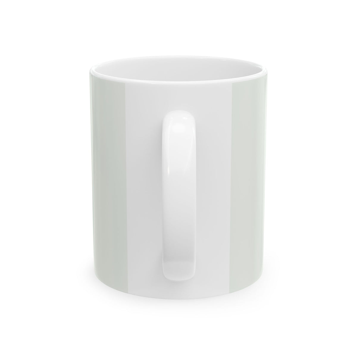 Mahjong Is My Cardio mahjong gift mug, side view with handle