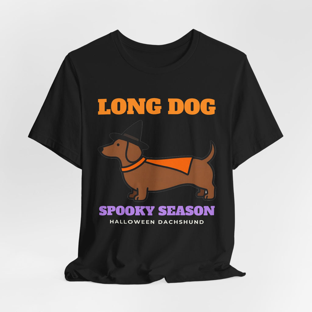 Dachshund Halloween Shirt - Long Dog Spooky Season Tee | Doxie Mom Gift
