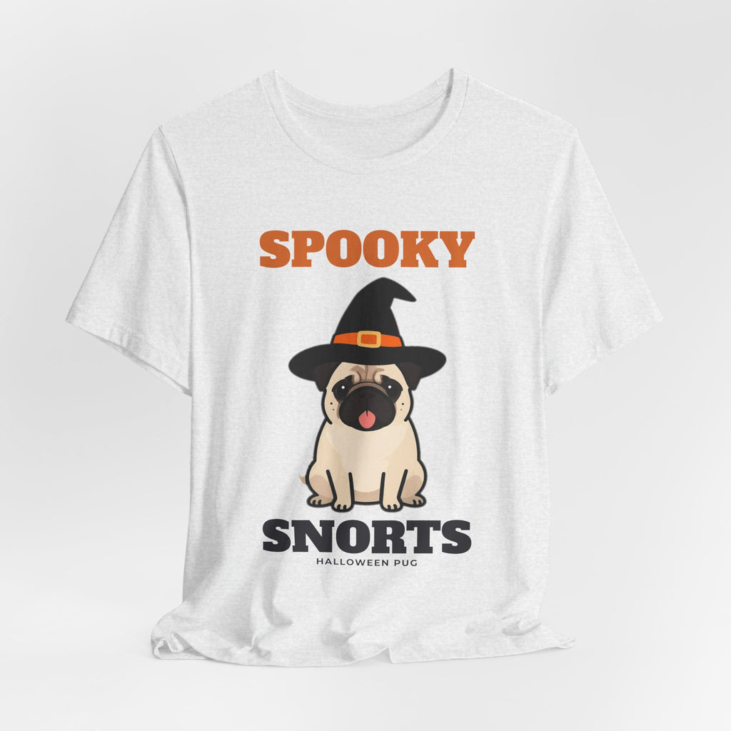 Spooky Snorts Halloween Pug Tee | Pug Gift
