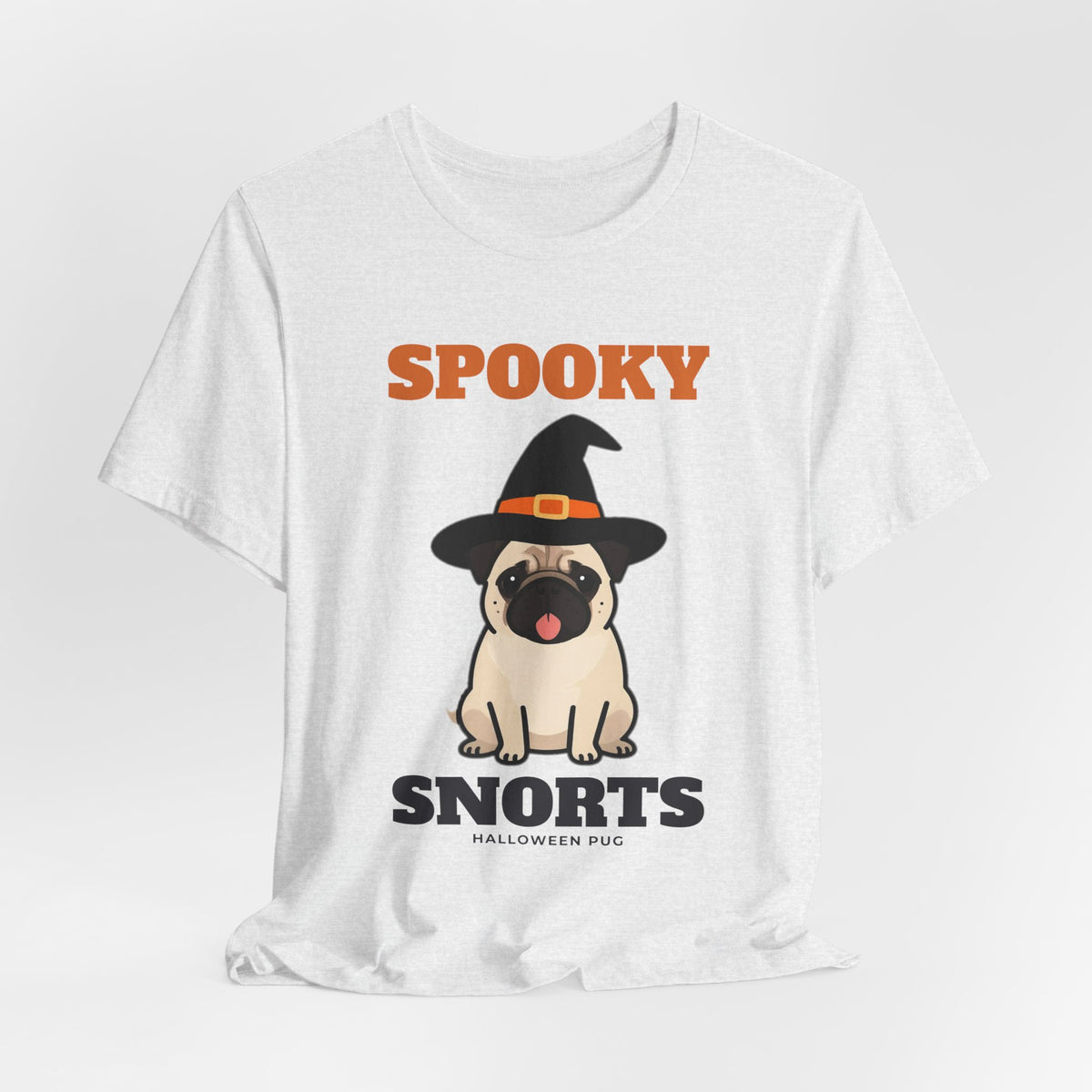 Spooky Snorts Halloween Pug Tee | Pug Gift
