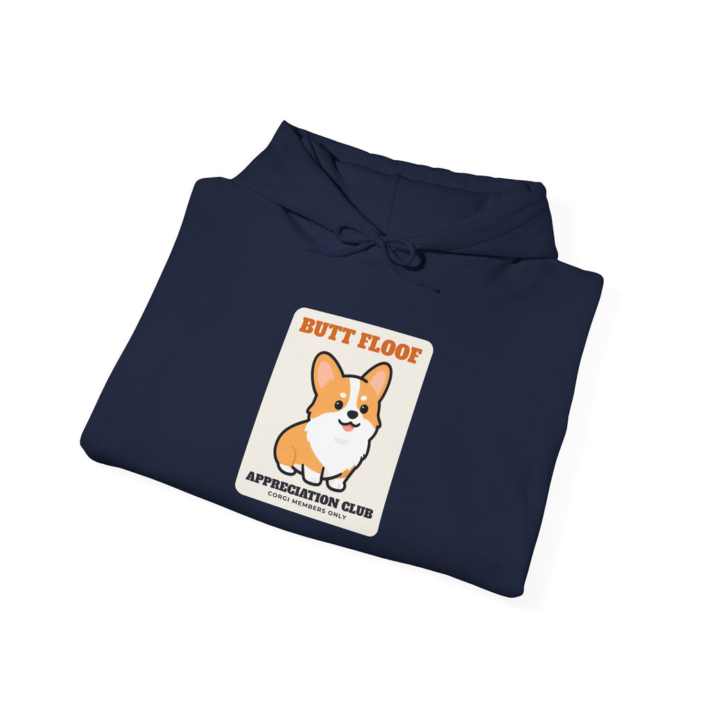 Corgi Butt Floof Appreciation Club Hoodie | Corgi Gift